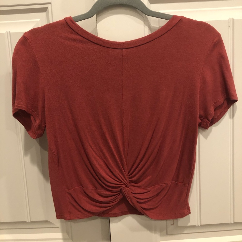 Burgundy Tee shirt